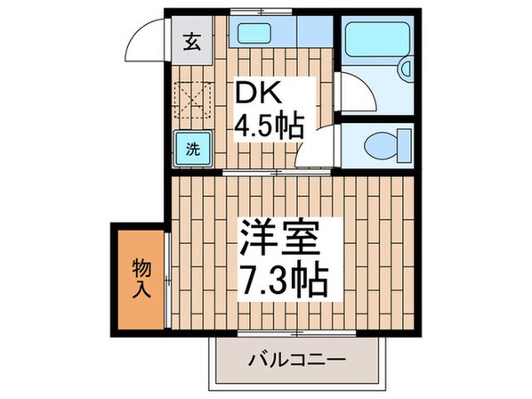 フォレスト大森の物件間取画像